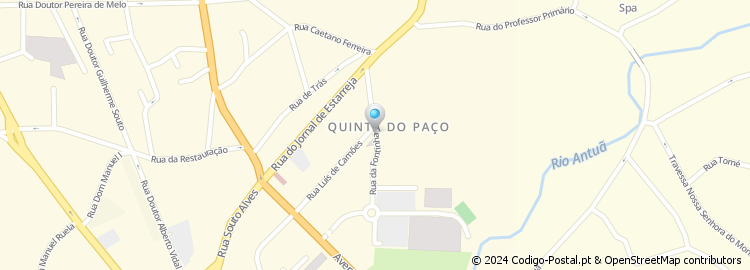 Mapa de Rua da Fontinha