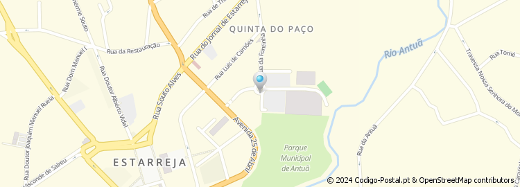 Mapa de Rua Doutor Tomás Oliveira e Silva