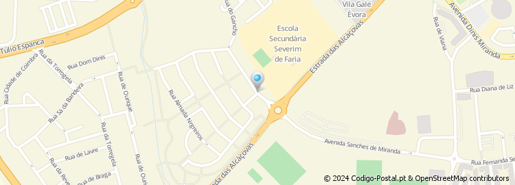 Mapa de Rua Dom Fernando de Portugal