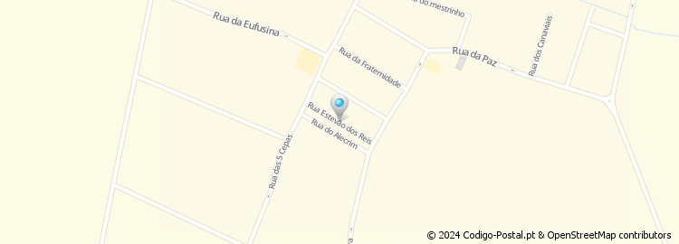 Mapa de Rua Estevão dos Reis