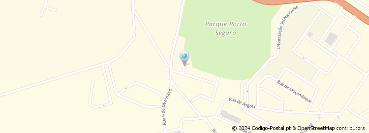 Mapa de Rua Porto Seguro