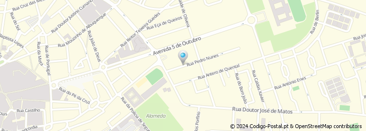 Mapa de Rua Pedro Antunes Ruivo