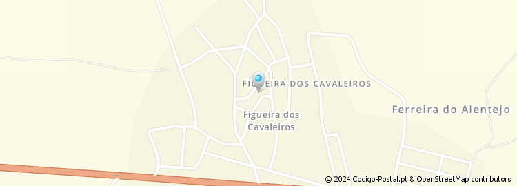 Mapa de Rua Alexandre dos Santos Caneiras