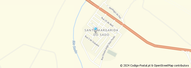 Mapa de Rua Fernando Namora