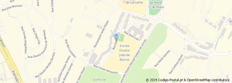 Mapa de Rua Dom José i