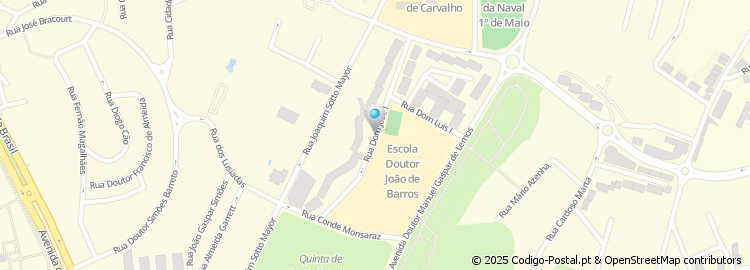 Mapa de Rua Dom José I