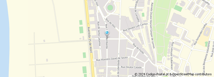 Mapa de Rua Doutor António Lopes Guimarães
