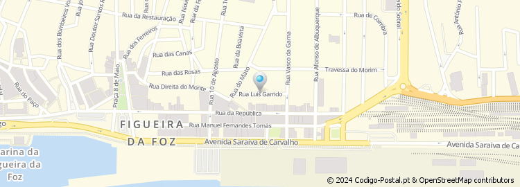 Mapa de Rua Luís Garrido