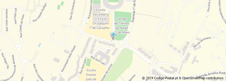 Mapa de Rua Sporting Clube Figueirense