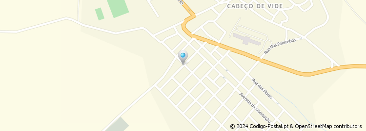 Mapa de Rua Capitão Vaz Monteiro