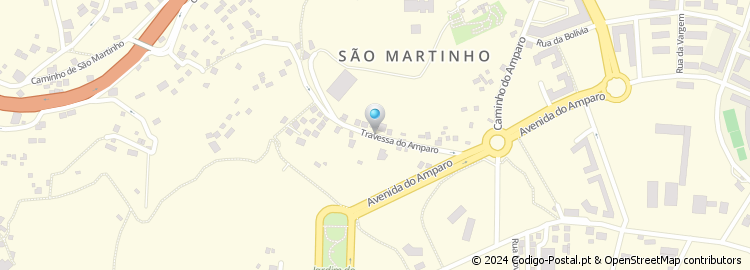 Mapa de Rua da Cruz de Carvalho