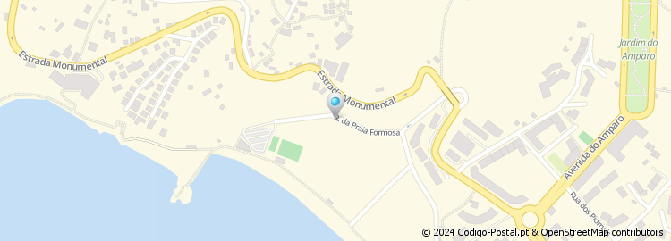Mapa de Rua Praia Formosa