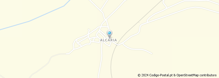 Mapa de Cruzamento de Alcaria