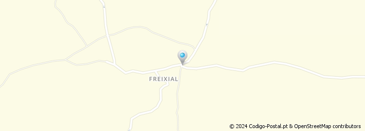 Mapa de Freixial