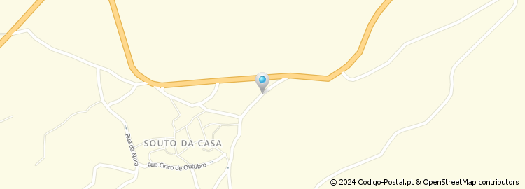 Mapa de Rua Doutor João Manuel dos Santos Costa