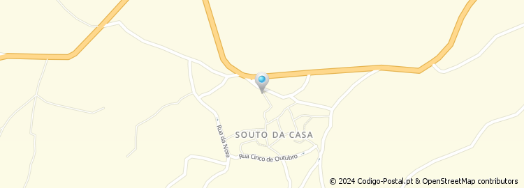 Mapa de Rua Megradeiras