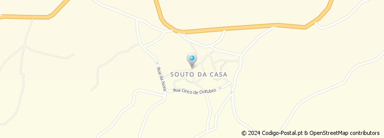 Mapa de Rua António José Saraiva
