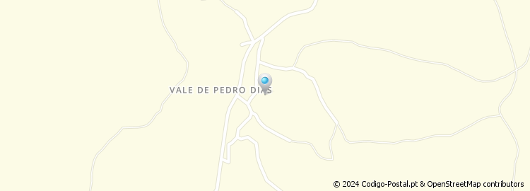 Mapa de Vale Pedro Dias