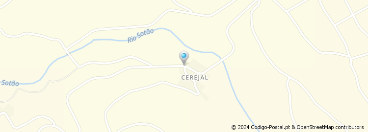 Mapa de Cerejal