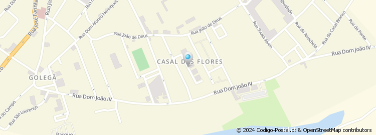 Mapa de Rua Casal das Flores
