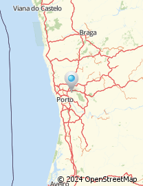 Mapa de Rua Cidade de Rio Tinto