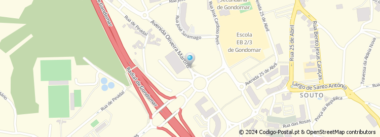 Mapa de Rua Doutor Antão Ramos