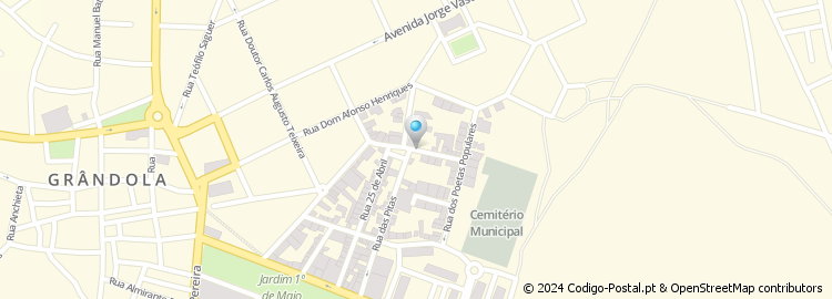 Mapa de Rua Vitorino Baptista