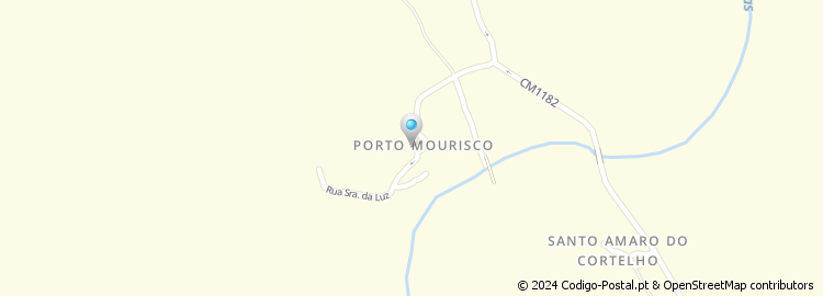 Mapa de Porto Mourisco