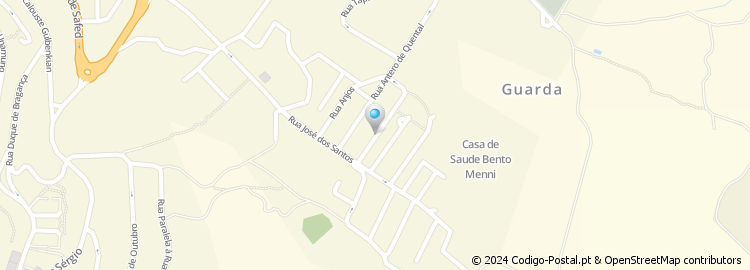 Mapa de Rua Tenente Joaquim Lopes Craveiro