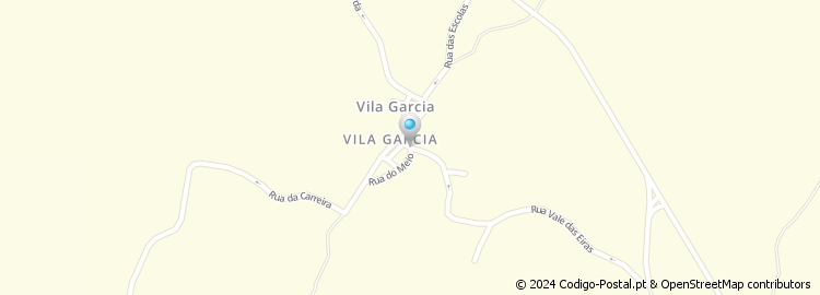 Mapa de Vila Garcia