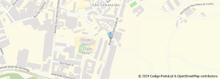 Mapa de Avenida Dom João Iv