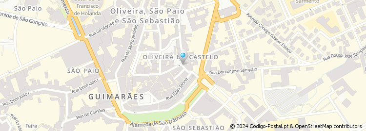 Mapa de Rua Alfredo Guimarães