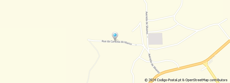 Mapa de Rua Cancela do Marco