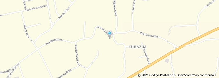 Mapa de Rua de Lubazim