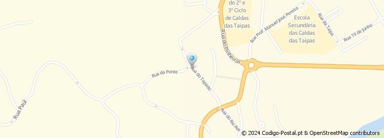 Mapa de Rua do Tapado