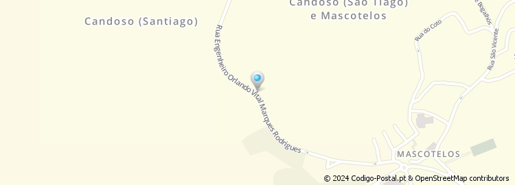 Mapa de Rua Engenheiro Orlando Vital Marques Rodrigues
