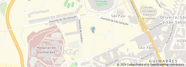 Mapa de Rua Manuel Saraiva Brandão