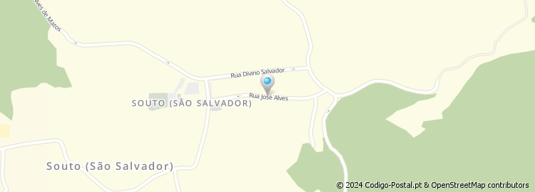 Mapa de Rua Padre José Marques Ribeiro