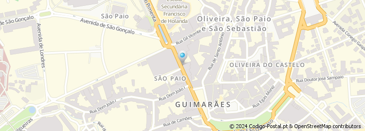 Mapa de Rua Paio Galvão