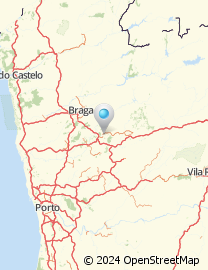 Mapa de Travessa B à Rua António Costa Guimarães