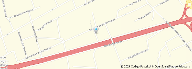 Mapa de Rua Armando Soares Ferraz