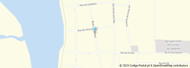 Mapa de Rua do Carmo