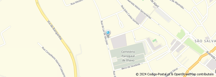 Mapa de Rua Dom Júlio Tavares Rebimbas