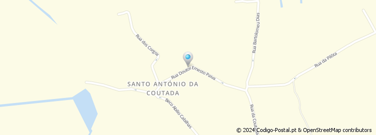 Mapa de Rua Doutor Ernesto Paiva