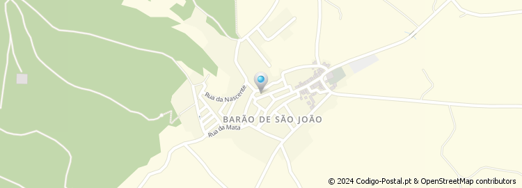 Mapa de Barão de São João