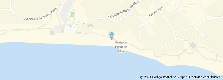 Mapa de Porto de Mós