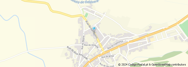 Mapa de Rua da Barragem
