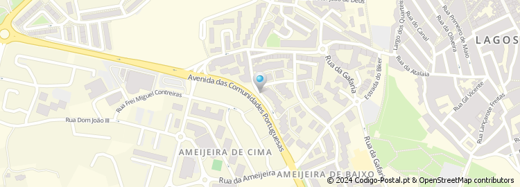 Mapa de Rua Dom João Xavier