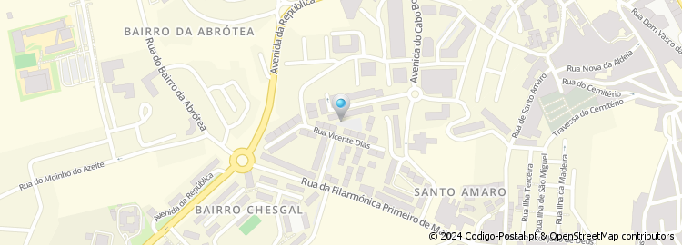 Mapa de Rua José Joaquim Ribeiro