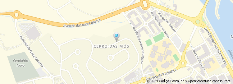 Mapa de Rua Rosa Pacheco da Cruz